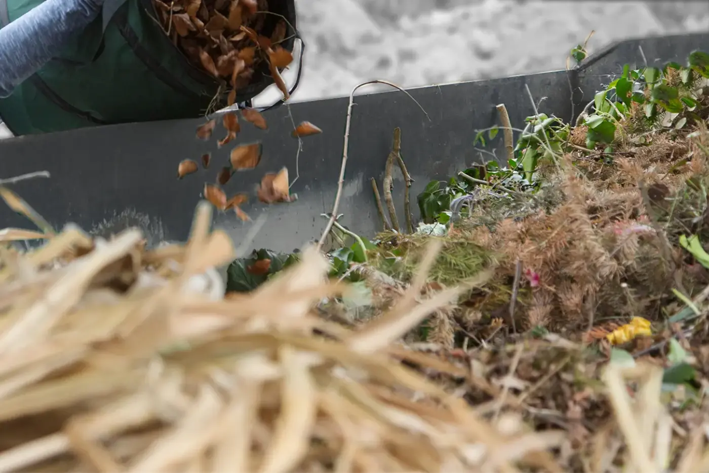 Groenafval container huren in Nijkerk bij 033 Containers