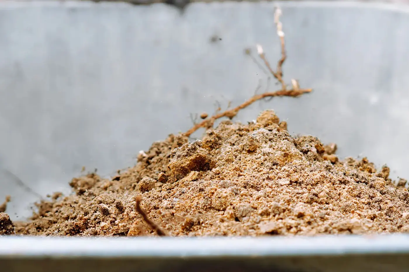 grondafval container huren in Baarn bij 033 Containers